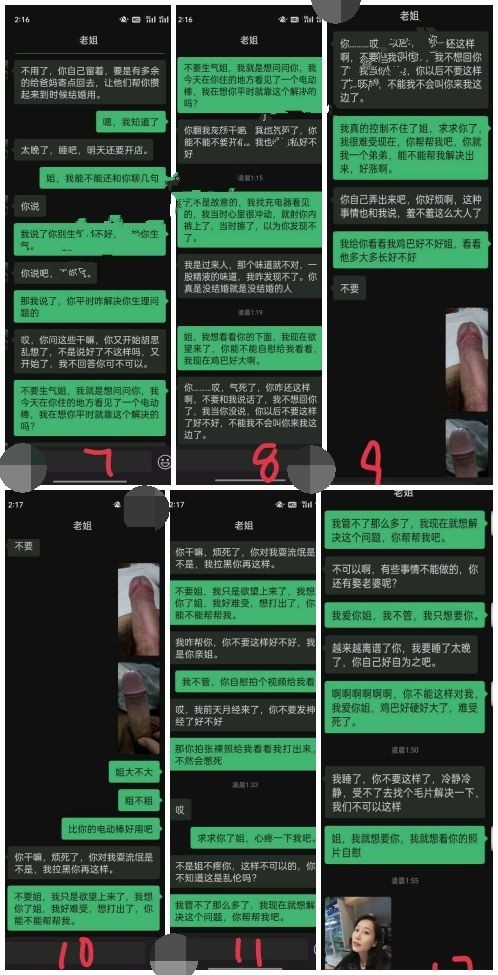 姐弟乱L 勾引翘臀良家姐姐 骚反差婊 附泄密照微信记录 聊天记录很精彩！