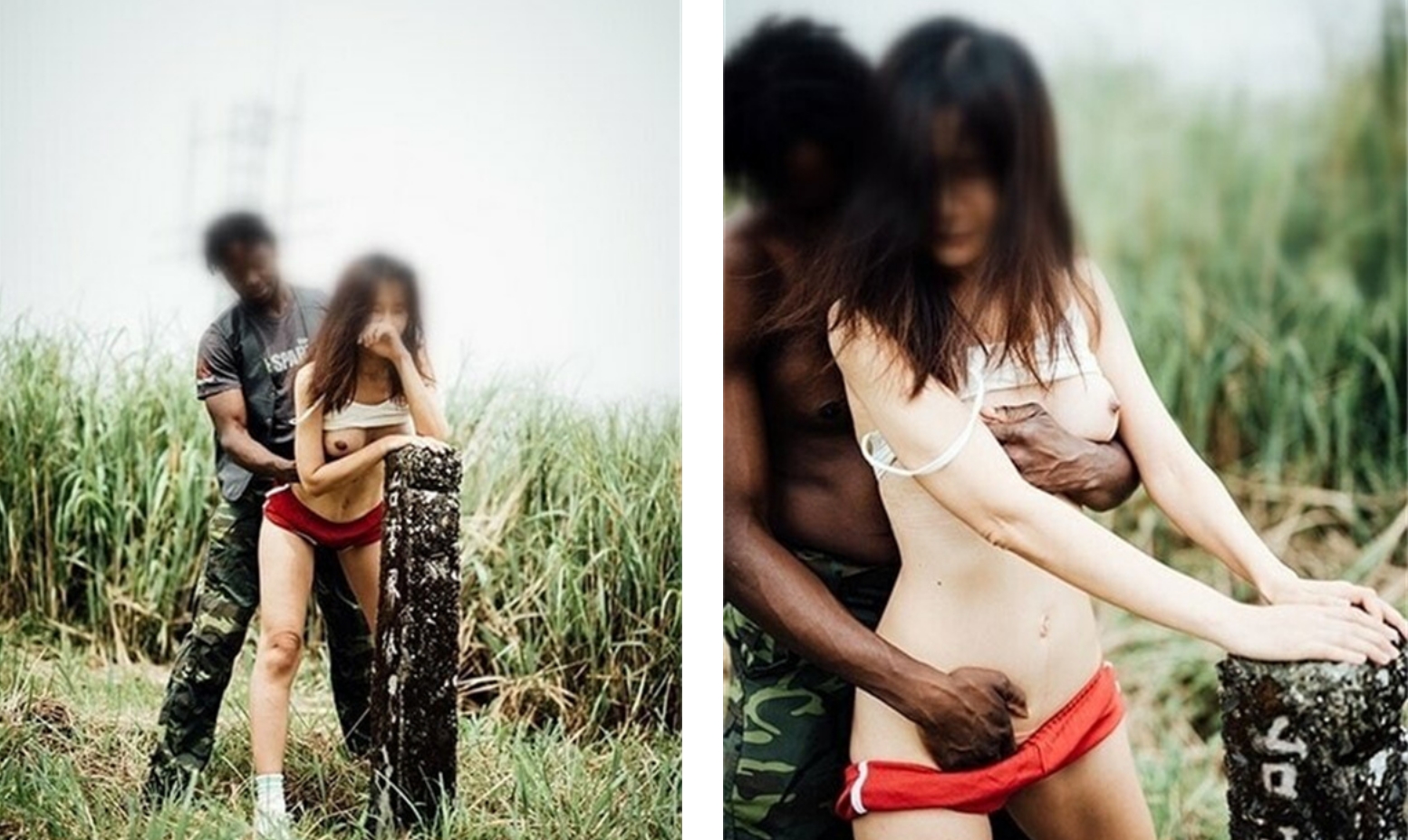 人妻媚黑婊『人妻Z』最强淫乱性爱黑人性交 和黑屌小哥户外啪啪玩露出性爱艺术