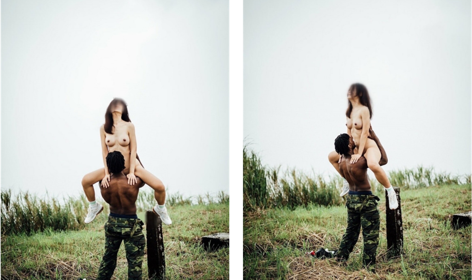 人妻媚黑婊『人妻Z』最强淫乱性爱黑人性交 和黑屌小哥户外啪啪玩露出性爱艺术