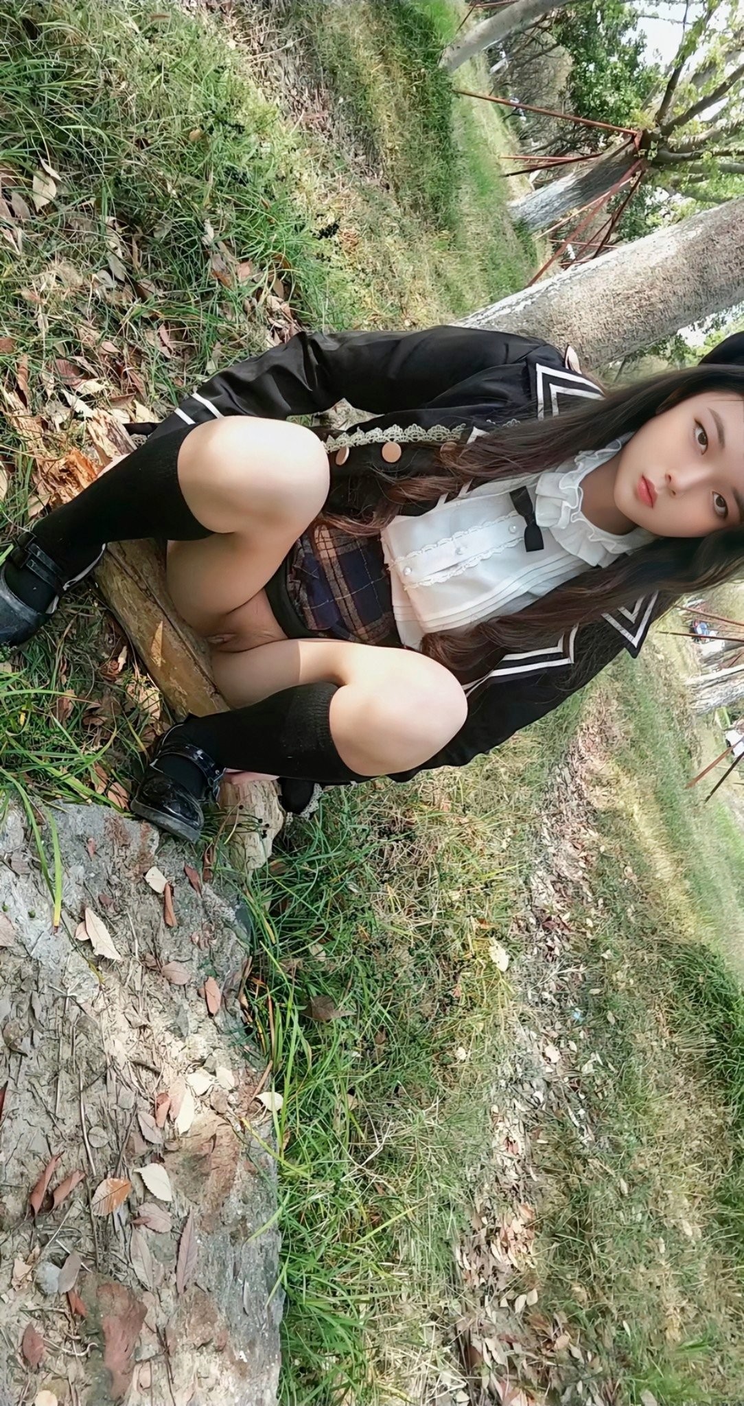 【高能名场面秘️人群露出】露出的刺激就是各种不稳定因素，随时被发现 紧张刺激小心脏砰砰直跳