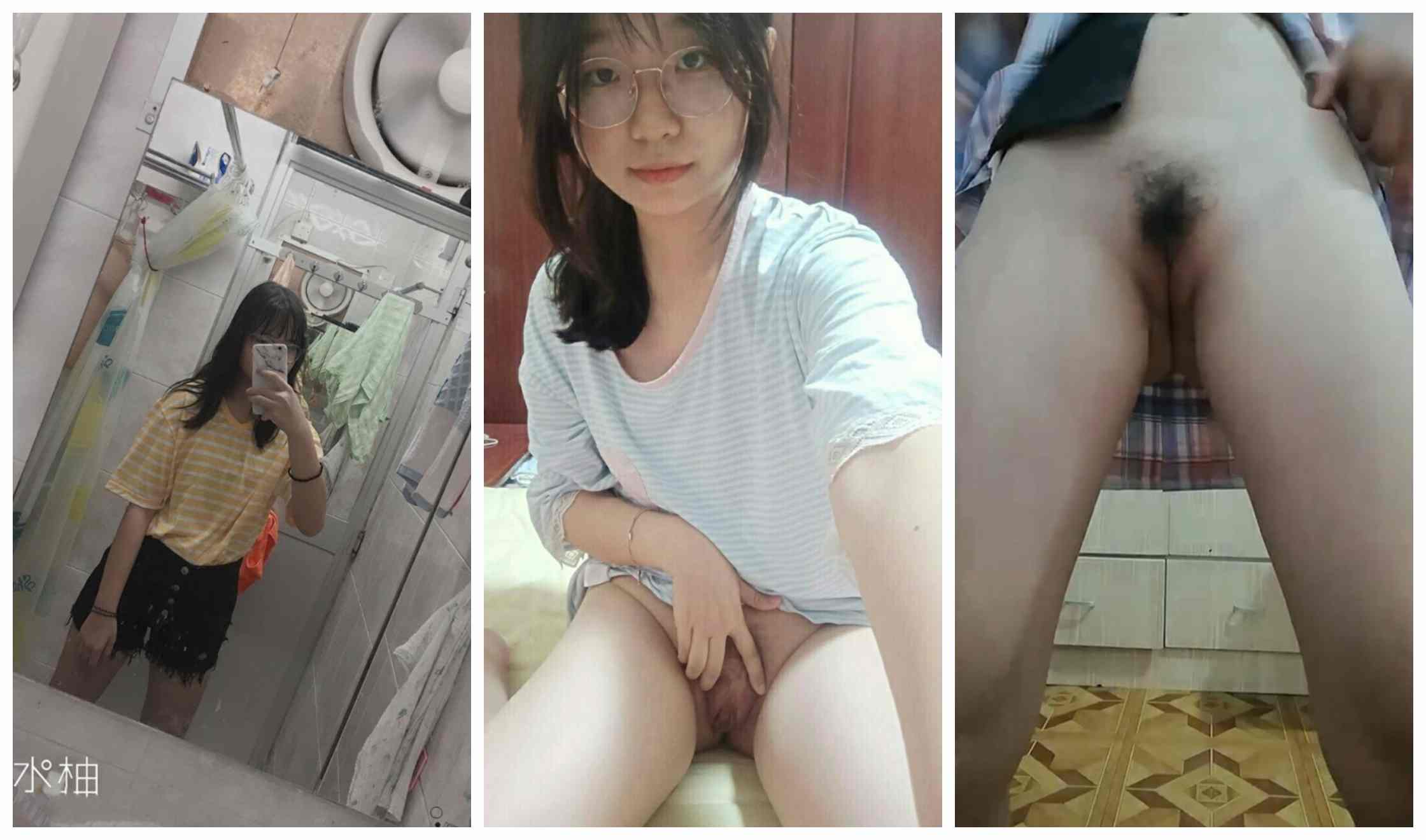 反差学生妹在校是个乖乖女,放学回家就像变了一个人