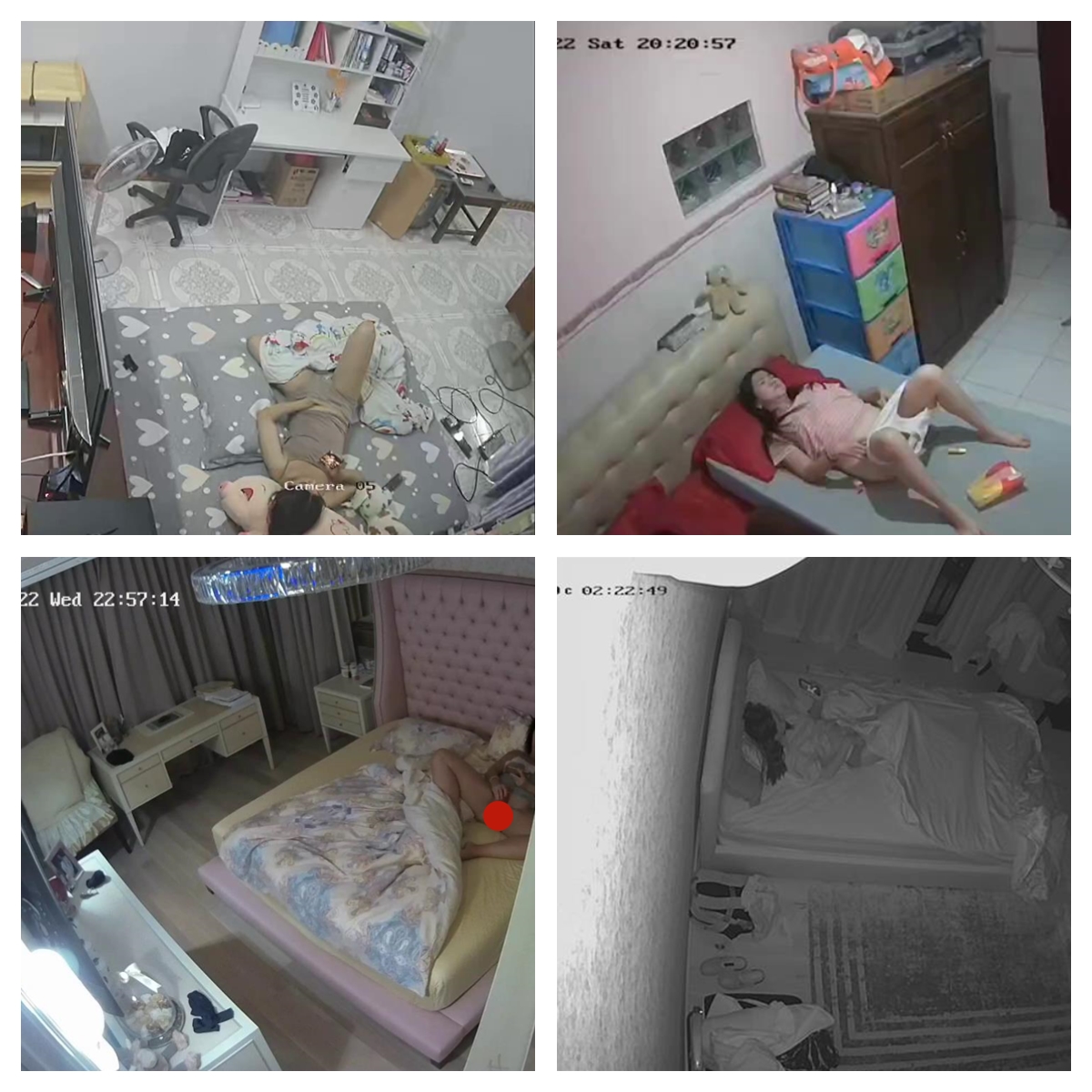 寂寞饥渴难耐 扣逼摸屌独自发泄欲望自慰