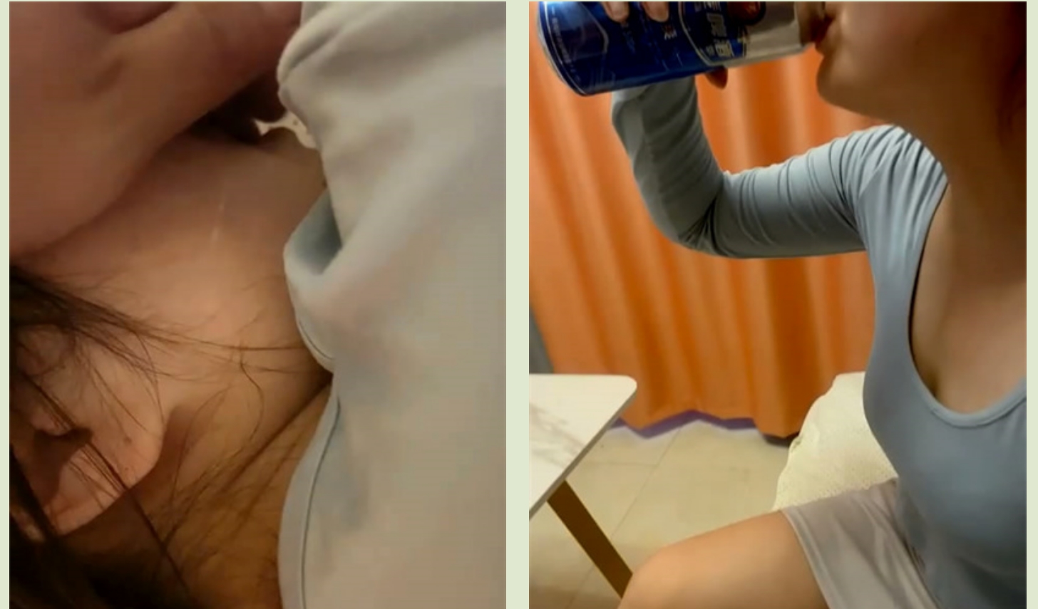 不顾孩子在家灌翻女邻居 按在床上使劲爆操漂亮丰臀