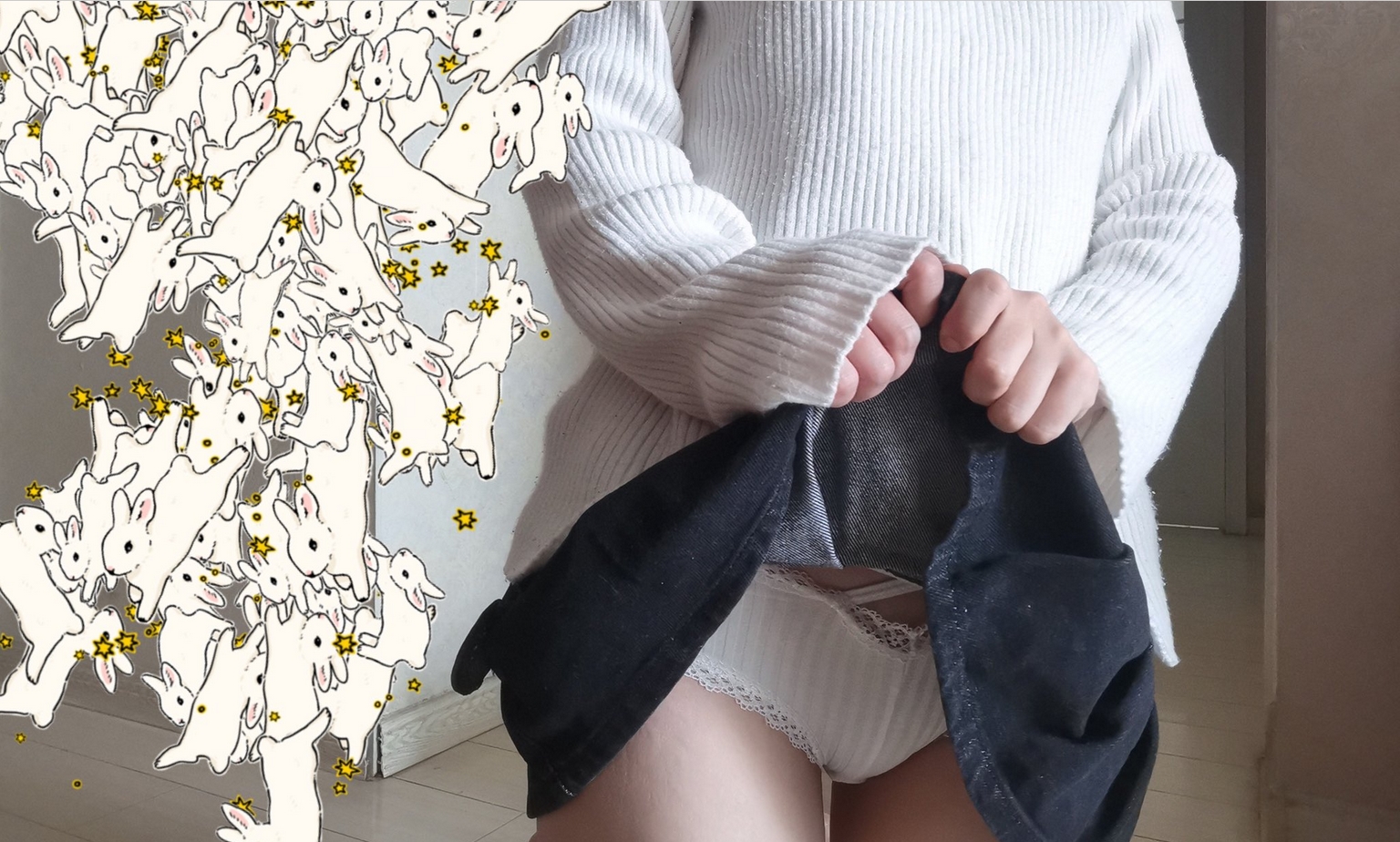 可爱邻家女高学妹『猫屋少女』可爱私拍❤️软萌软萌的妹子 长得越乖玩的越嗨，可爱小反差婊一个