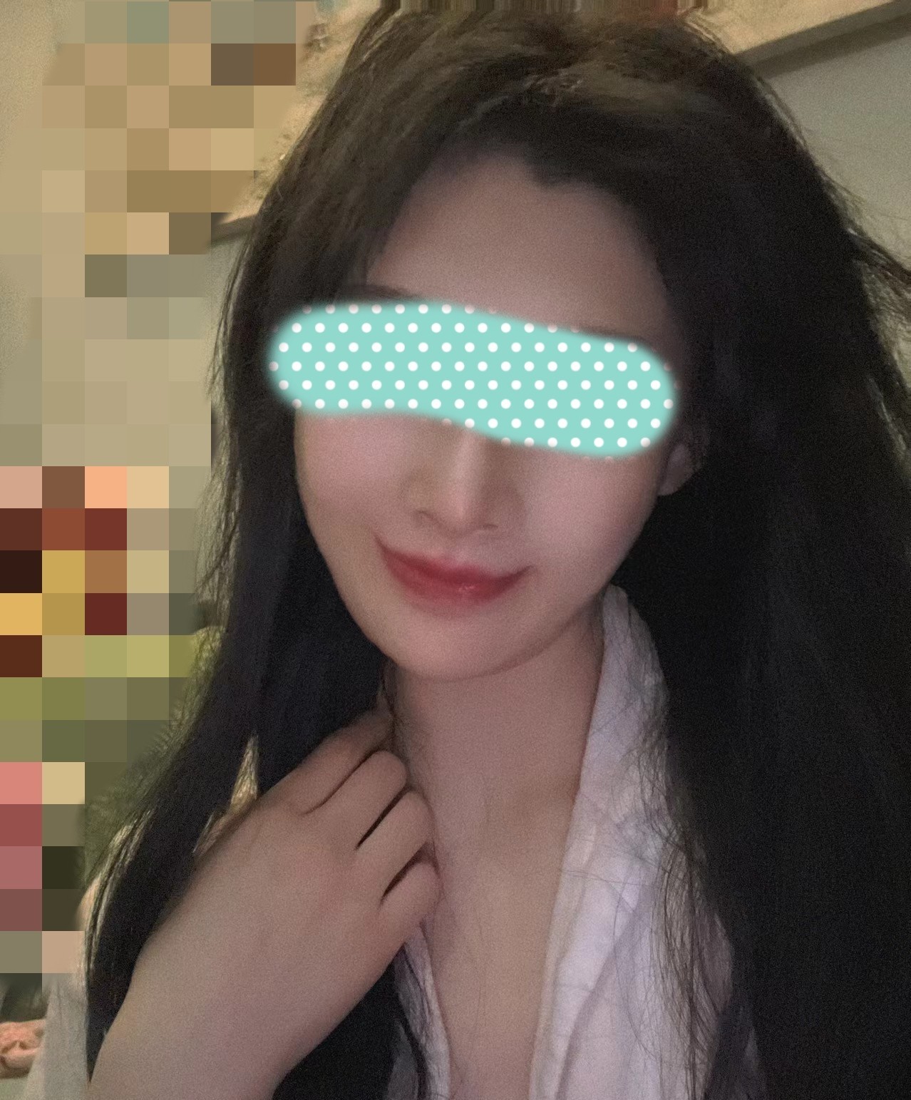 撩了个很瘦，但腰细且胸大的极品少妇