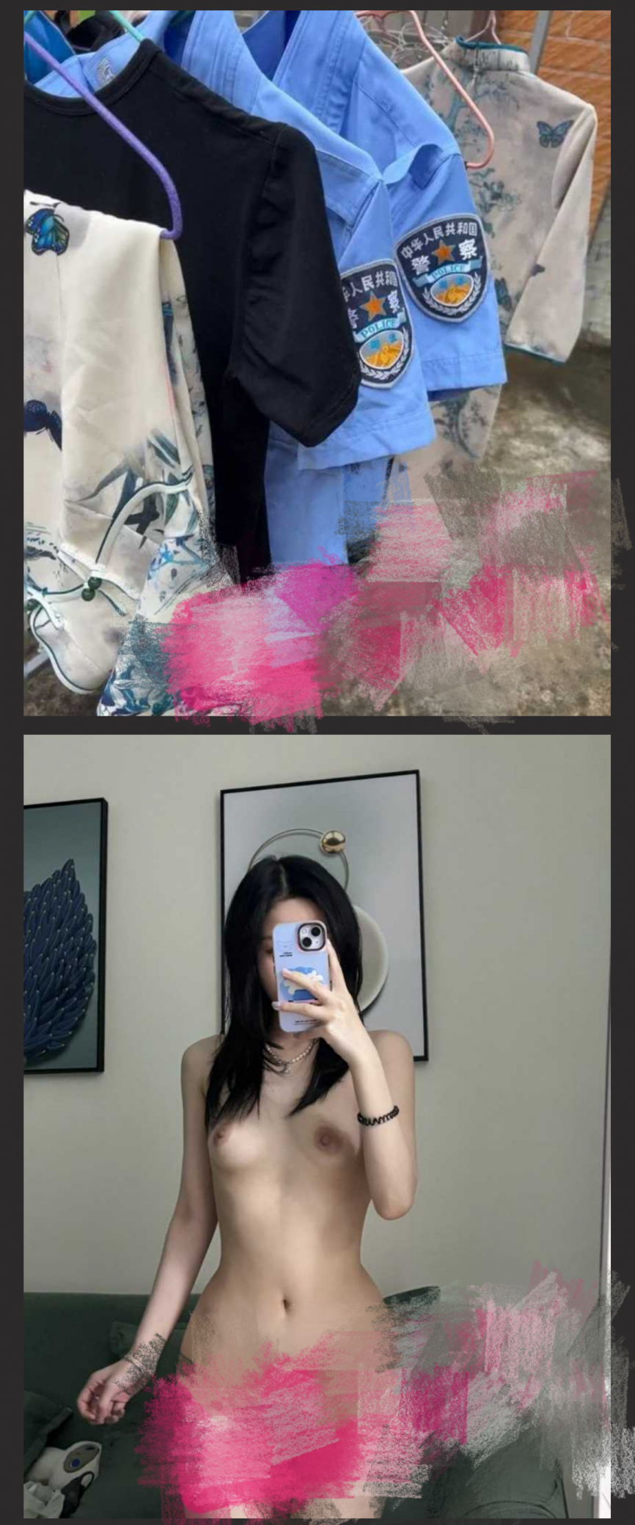 90后政法女警花李李eleven 为了满足自己的性癖 竟在推特做福利姬！