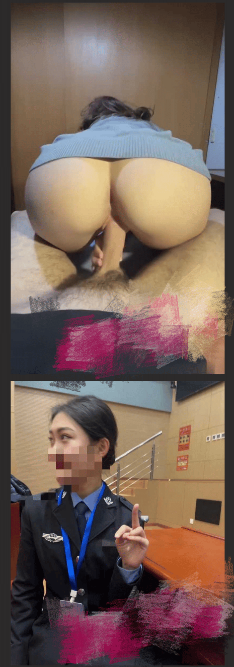 90后政法女警花李李eleven 为了满足自己的性癖 竟在推特做福利姬！