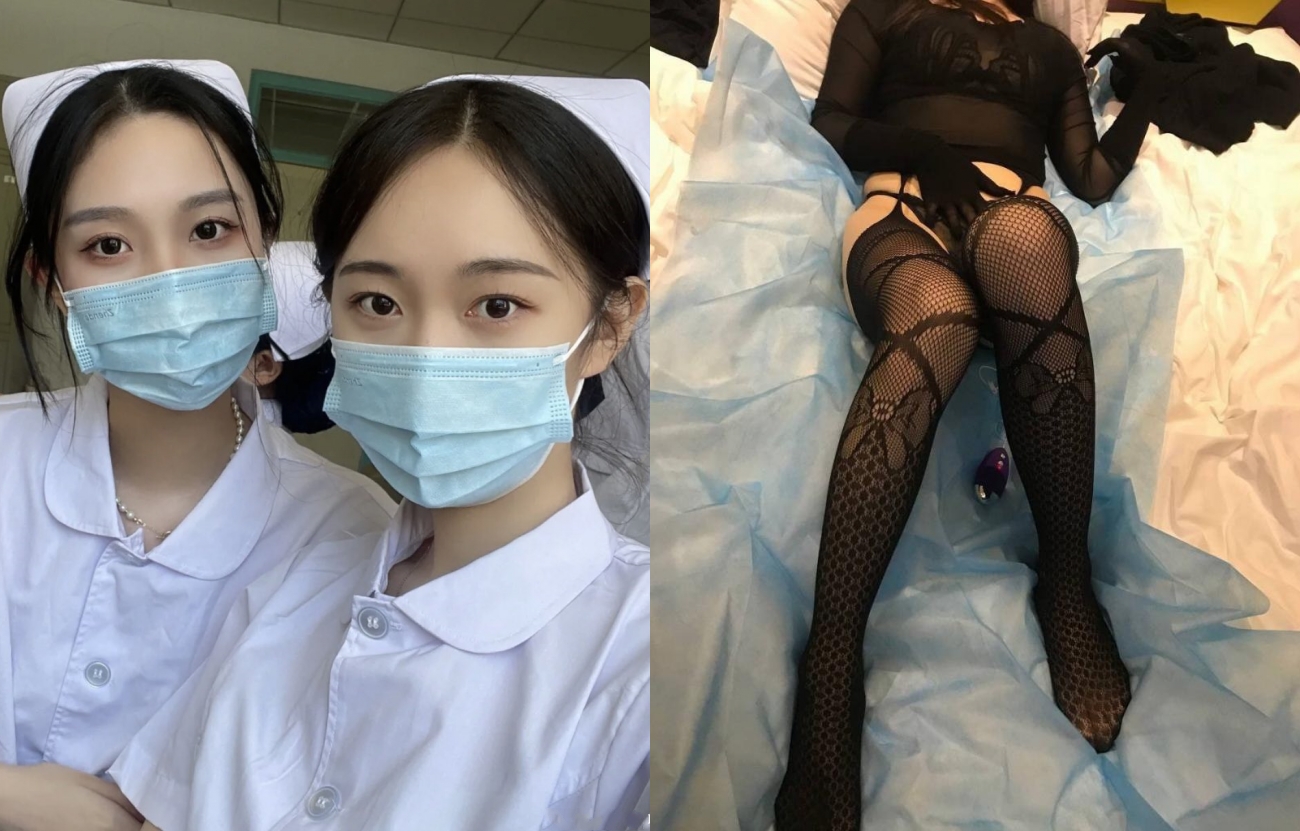 卫校毕业高颜大眼睛护士小姐姐 兼职外围私拍流出 线下约炮金主被调教啪啪长得好看身材无敌