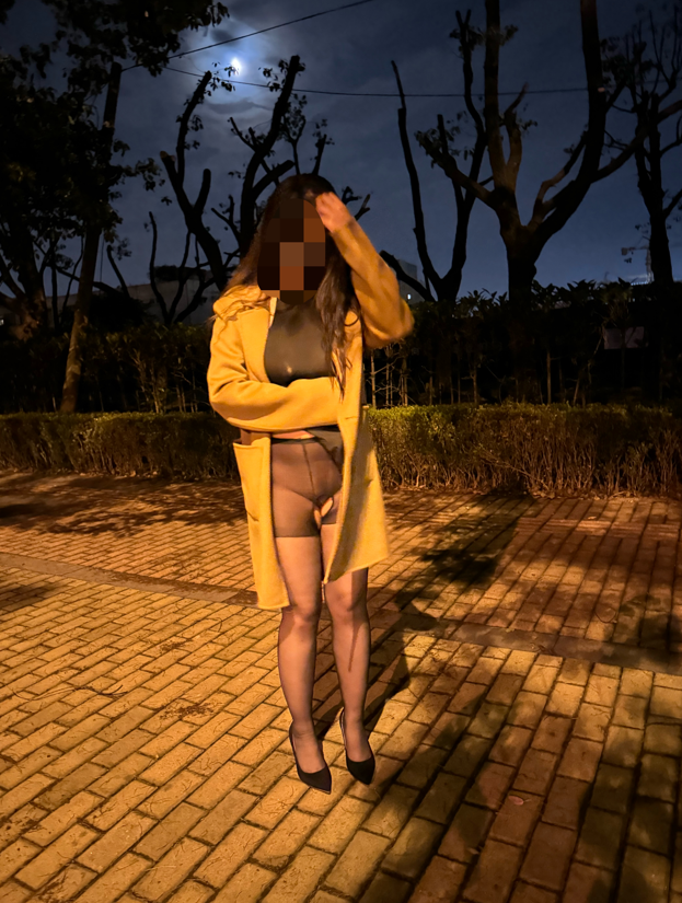 小母狗的第一次户外