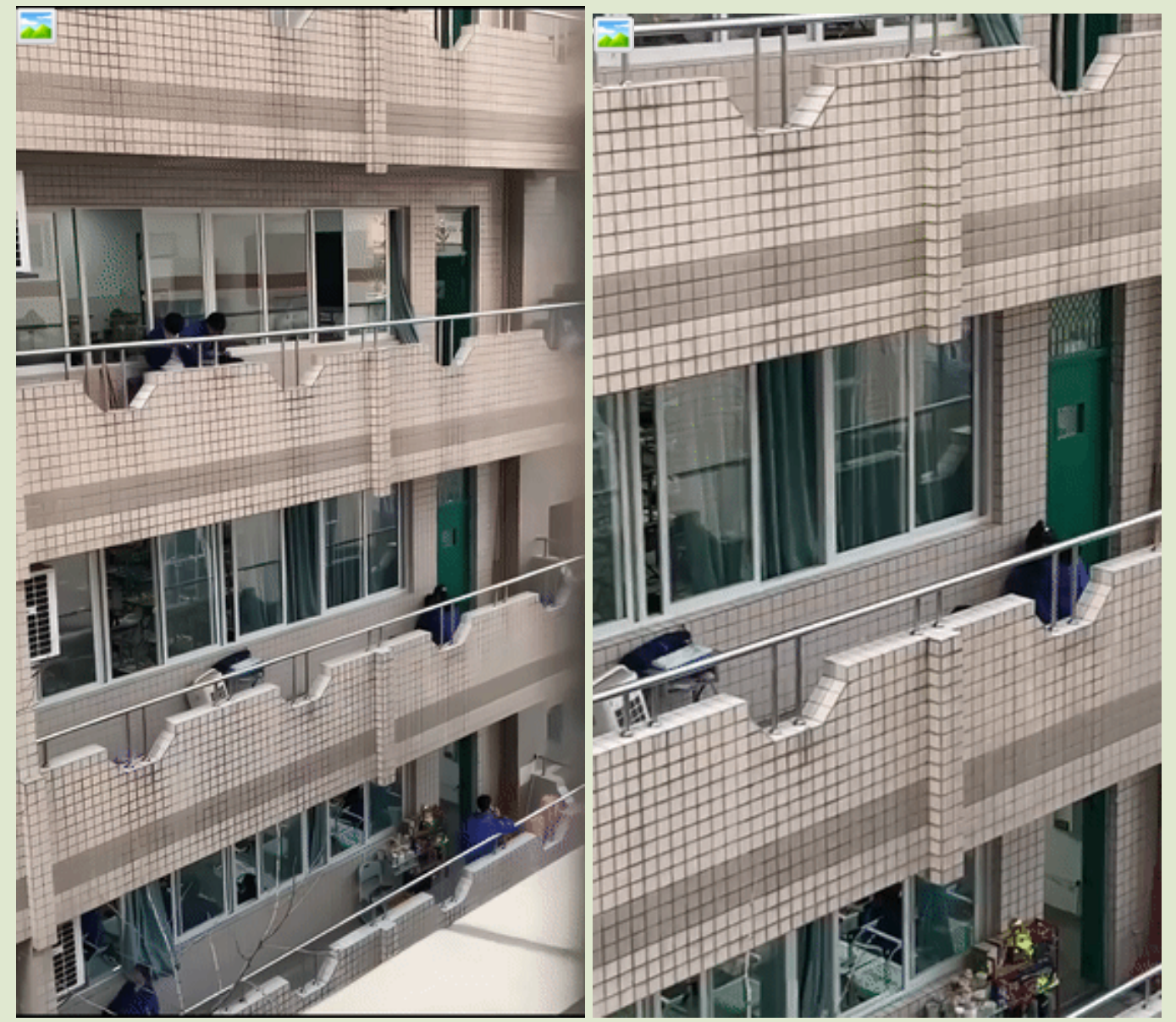 【门事件】 劲爆！四川广元核工业职业技术学院 小情侣在教室外的走廊上啪啪 遭同学偷拍疯传！