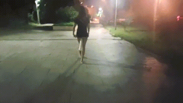 来吧，戴着尾巴肛赛的野外露出，夏天的凉快天气给了露出更多的可能性，最近真的是爱上了这种感觉