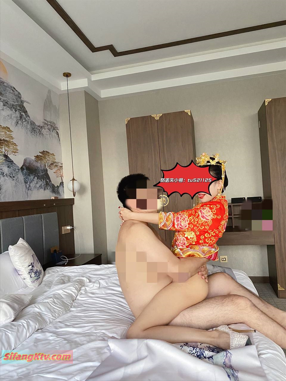 【淫荡母G完美露脸】苗条丰满双母G『兔兔』最新电报群私拍 超美婚纱露脸口交啪啪 丰臀后入内射