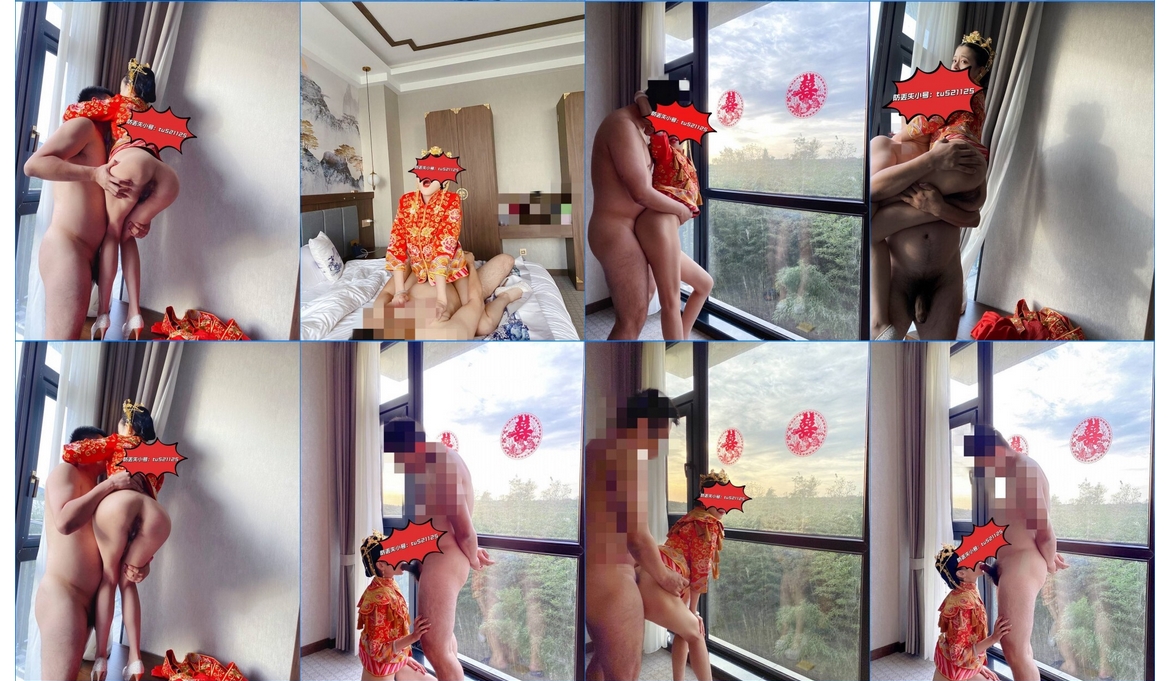 【淫荡母G完美露脸】苗条丰满双母G『兔兔』最新电报群私拍 超美婚纱露脸口交啪啪 丰臀后入内射