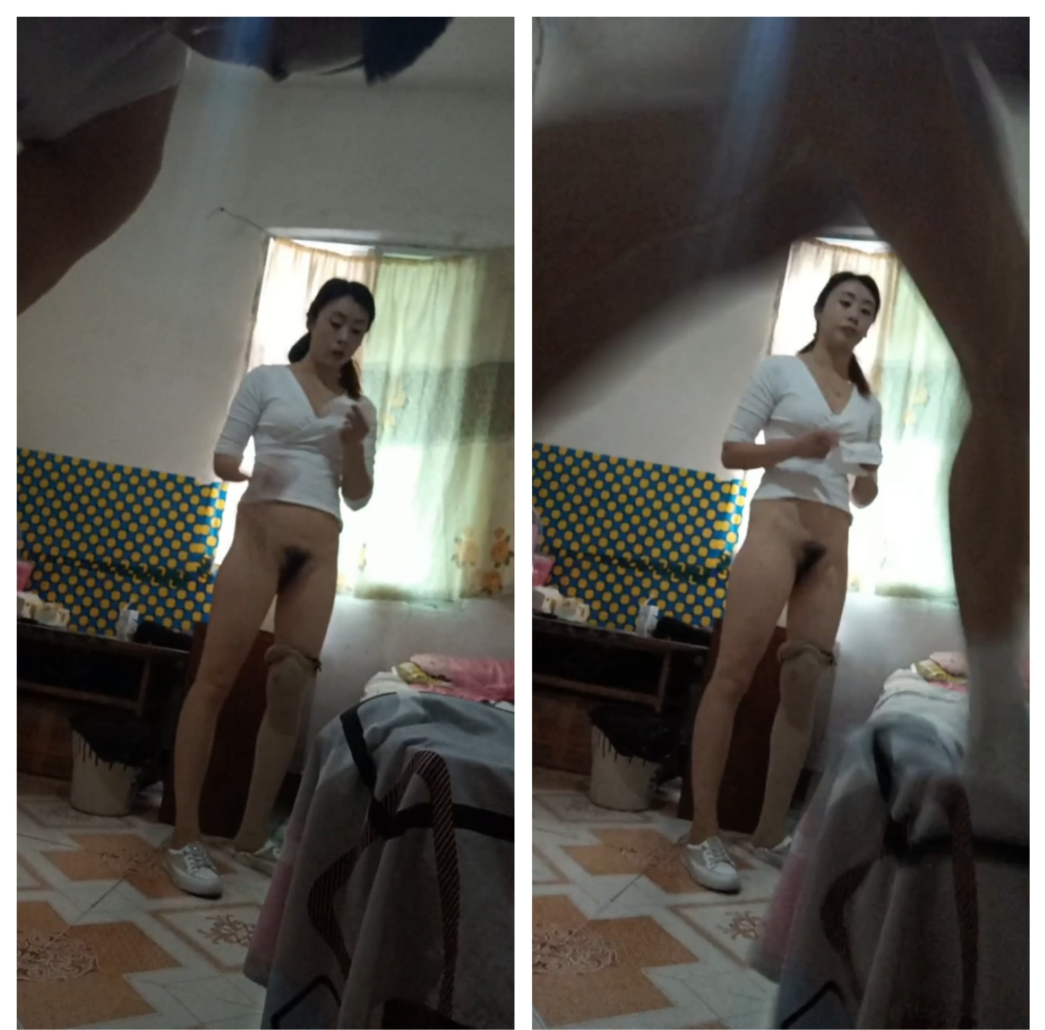 外卖小哥扶贫 良家少妇 白嫩御姐 笔挺大长腿 站着输出 美女粗喘呻吟！