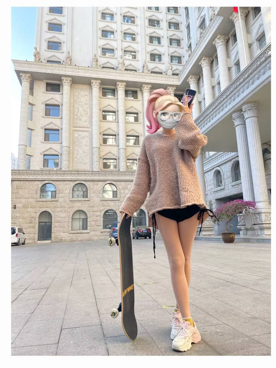 石家庄河北美术学院 大一播音张子怡  口交视频泄漏  男友将视频曝光