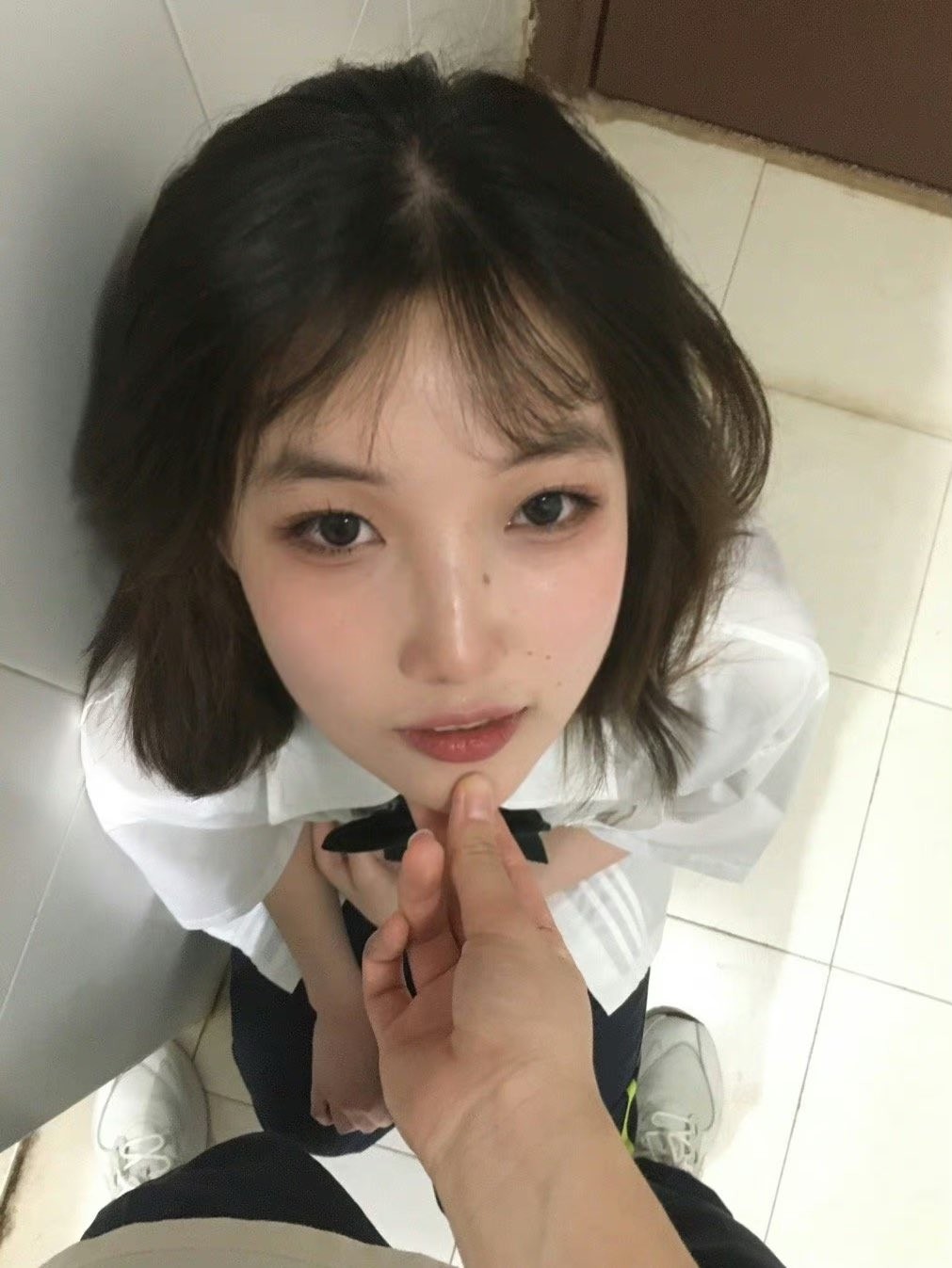 纯洁的诱惑 带上眼罩绑住手脚 心里莫名的紧张兴奋 超级喜欢被哥哥深深插入的感觉