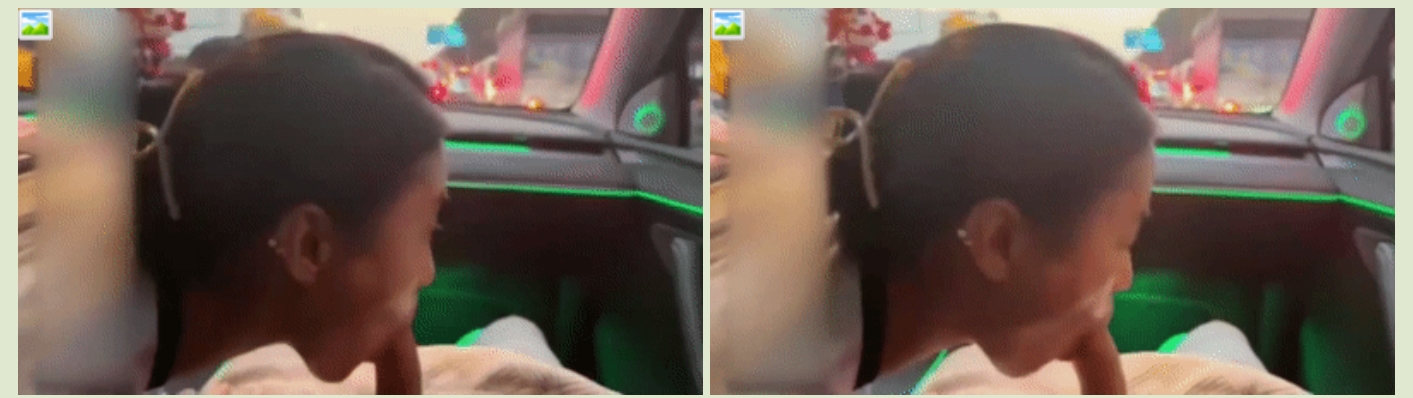 【门事件】 江苏徐州广播电台美女主播❤️安素琴❤️淫骚母狗与男友玩在高速上边开车边口交！