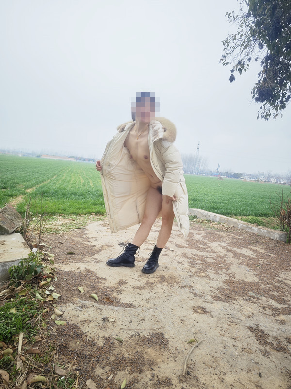 闲来无事 小麦地里简单露出[8P]