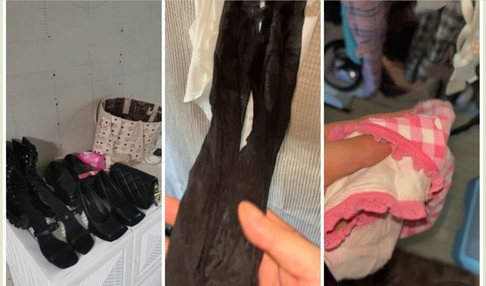 合租房变态小哥直接闯入对门的房间偷拍对面的漂亮女生洗澡❤️顺便闻一下她的内衣什么味道