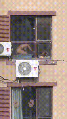 教育从娃娃抓起 对面楼大白天在家啪啪 窗帘也不拉 来个现场直播 上位骑乘口爆