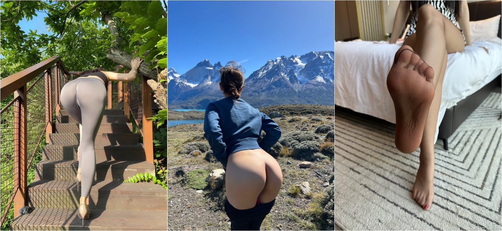 油亮丝袜加高叉泳衣简直太绝了，骚妻自己掰开骚穴让单男进入 哪还有端庄的样子⚡极品反差性感人妻