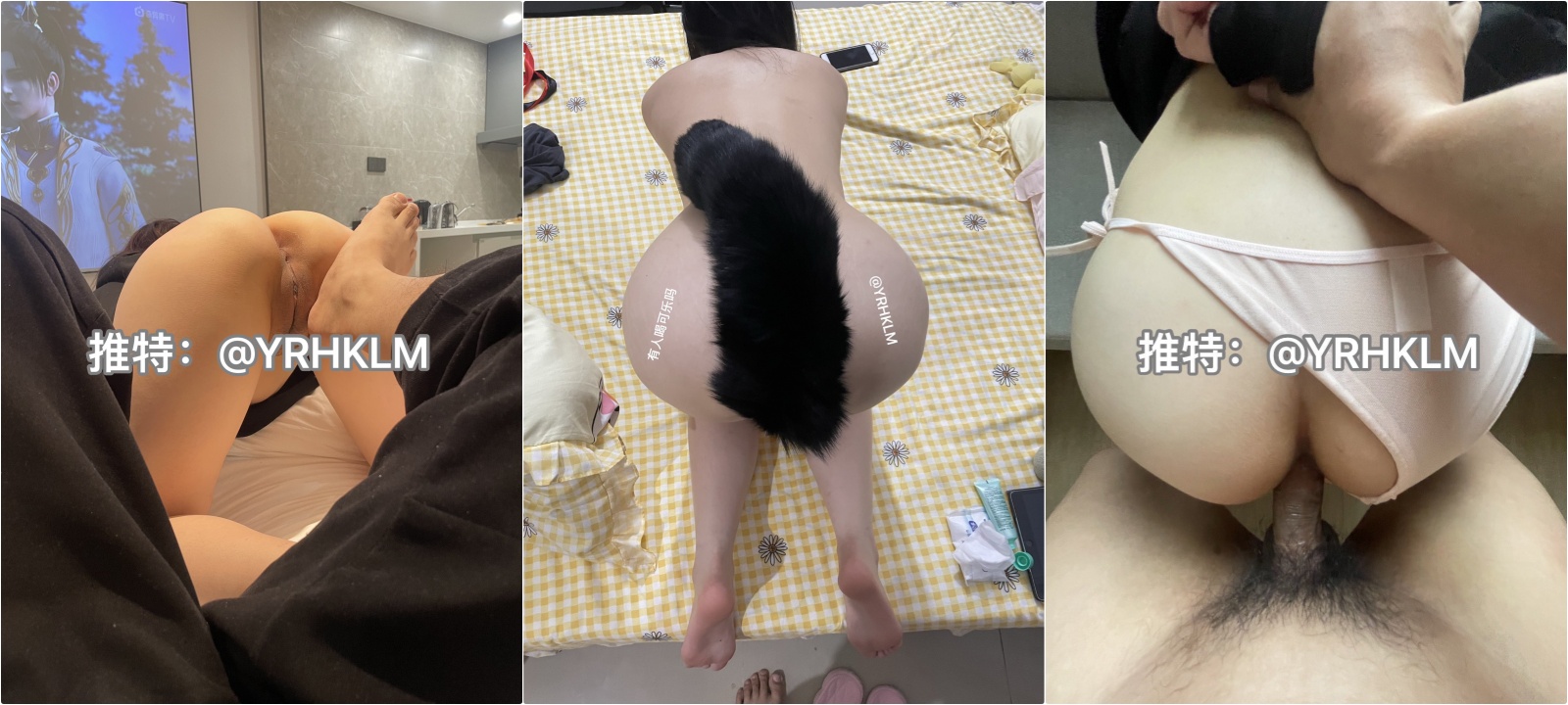 摇着屁股讨好主人的小母狗 像个人型飞机杯一样被使用，每一下都深深插进花芯⚡超级骚的反差女大学生