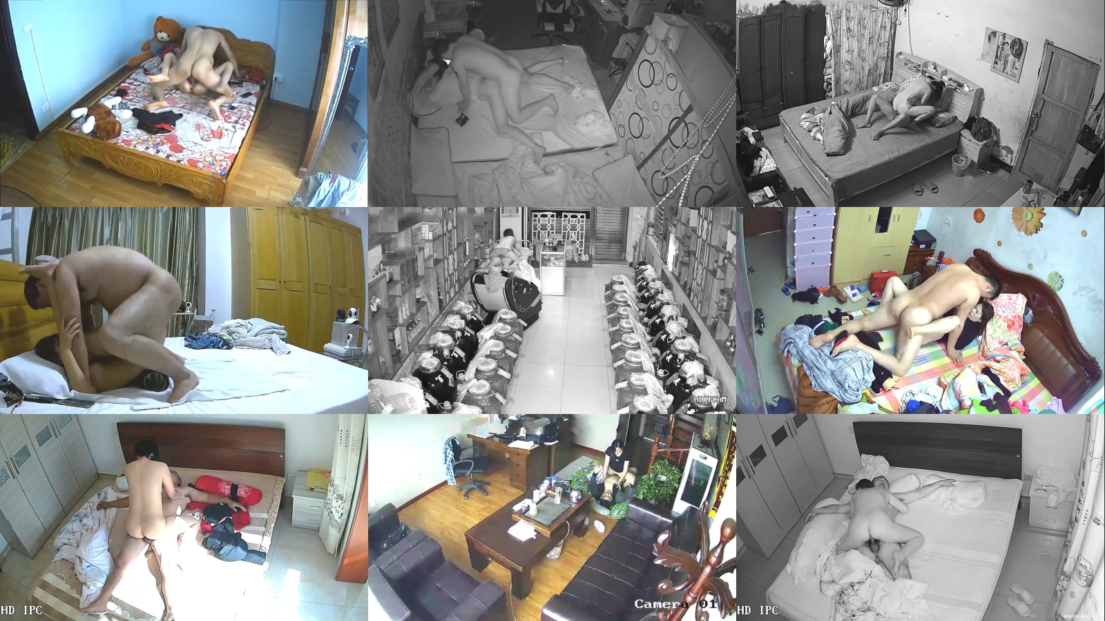 家庭摄像头破解偷拍夫妻情人各种方式场所造爱露出~眼花缭乱看点十足