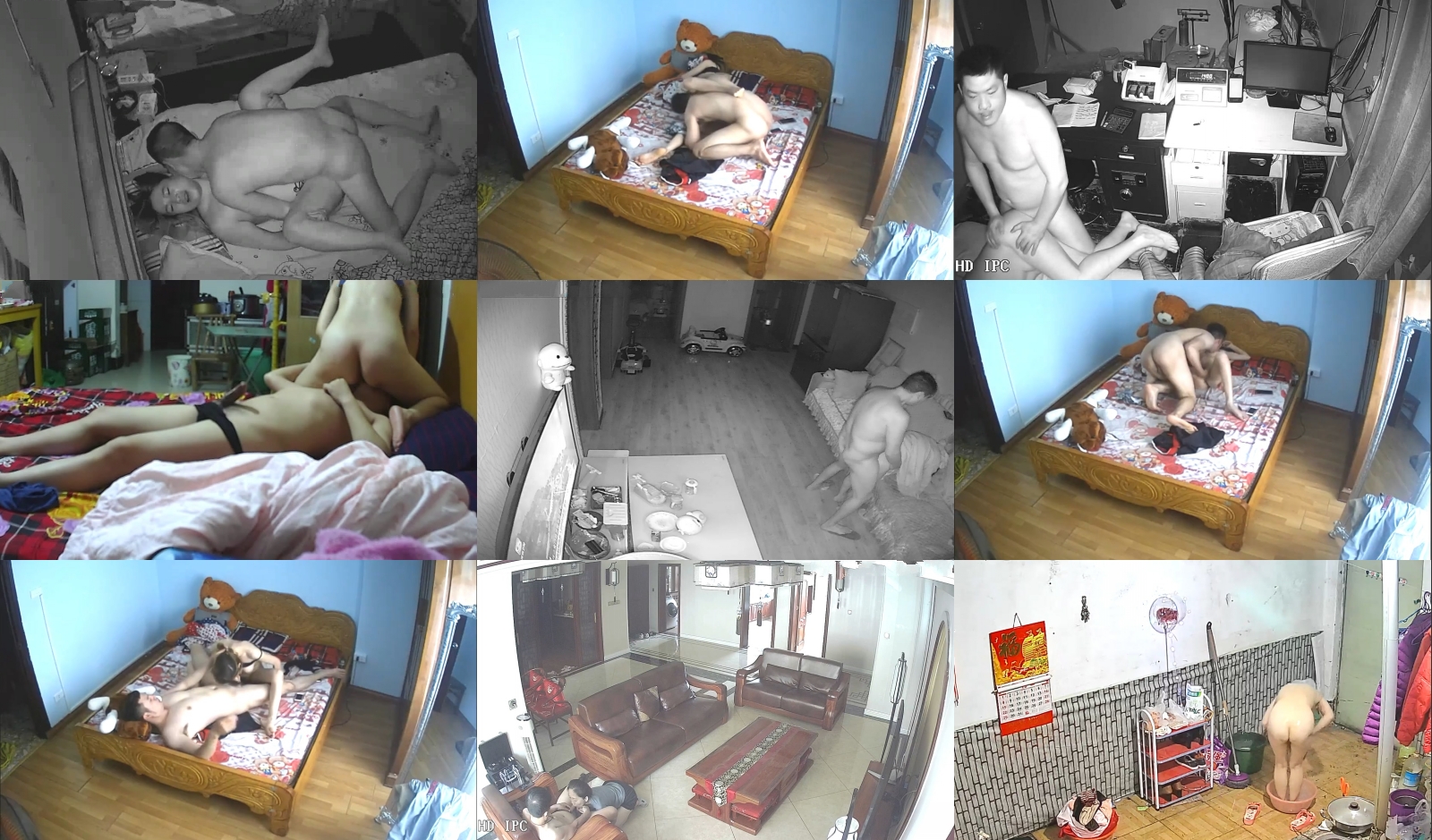 家庭摄像头破解偷拍夫妻情人各种方式场所造爱露出~眼花缭乱看点十足