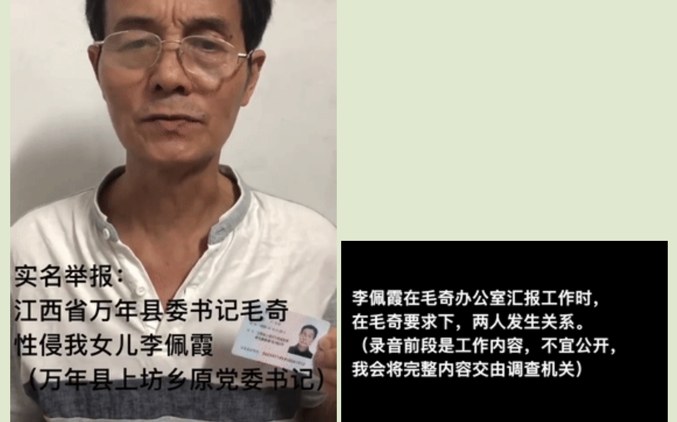 【门事件】 县委书记毛奇性侵美女乡镇书记❤️李佩霞❤️办公室做爱录音流出，做爱叫声特诱人，直接硬了！