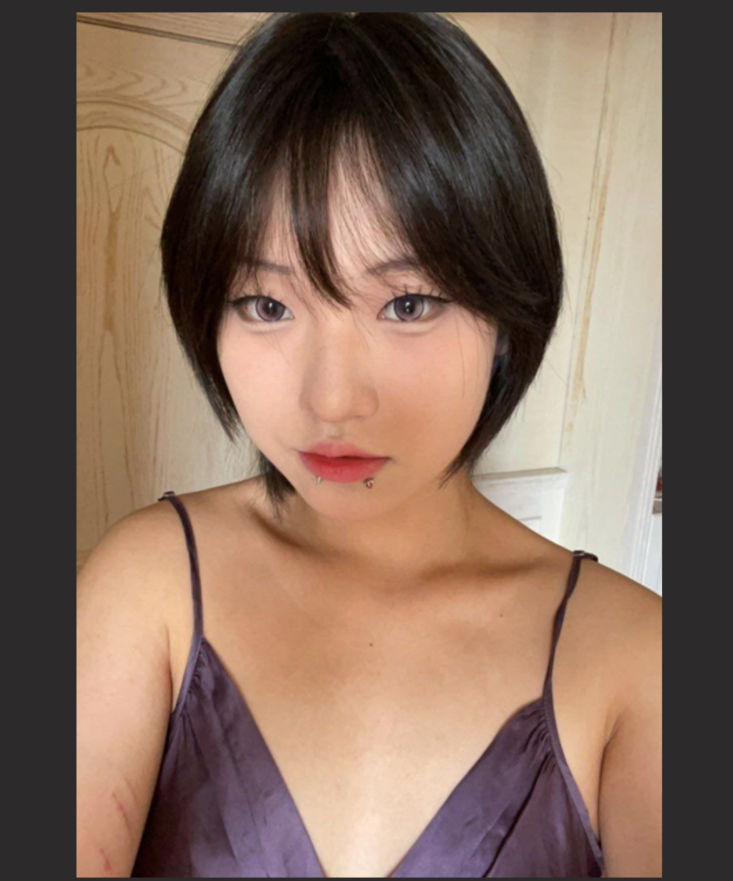 江西制造职业技术学院清纯嫩妹张文丹 骗家里钱租房与男友激情啪啪  锁骨与唇钉令人难以抗拒