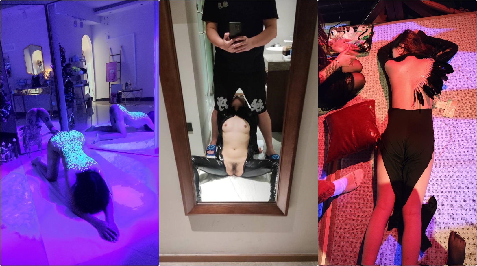 清纯小M带着毛绒尾巴户外露出，38度高温遛狗，人和狗都满身汗，圣水沐浴⚡顶级调教大神母狗调教