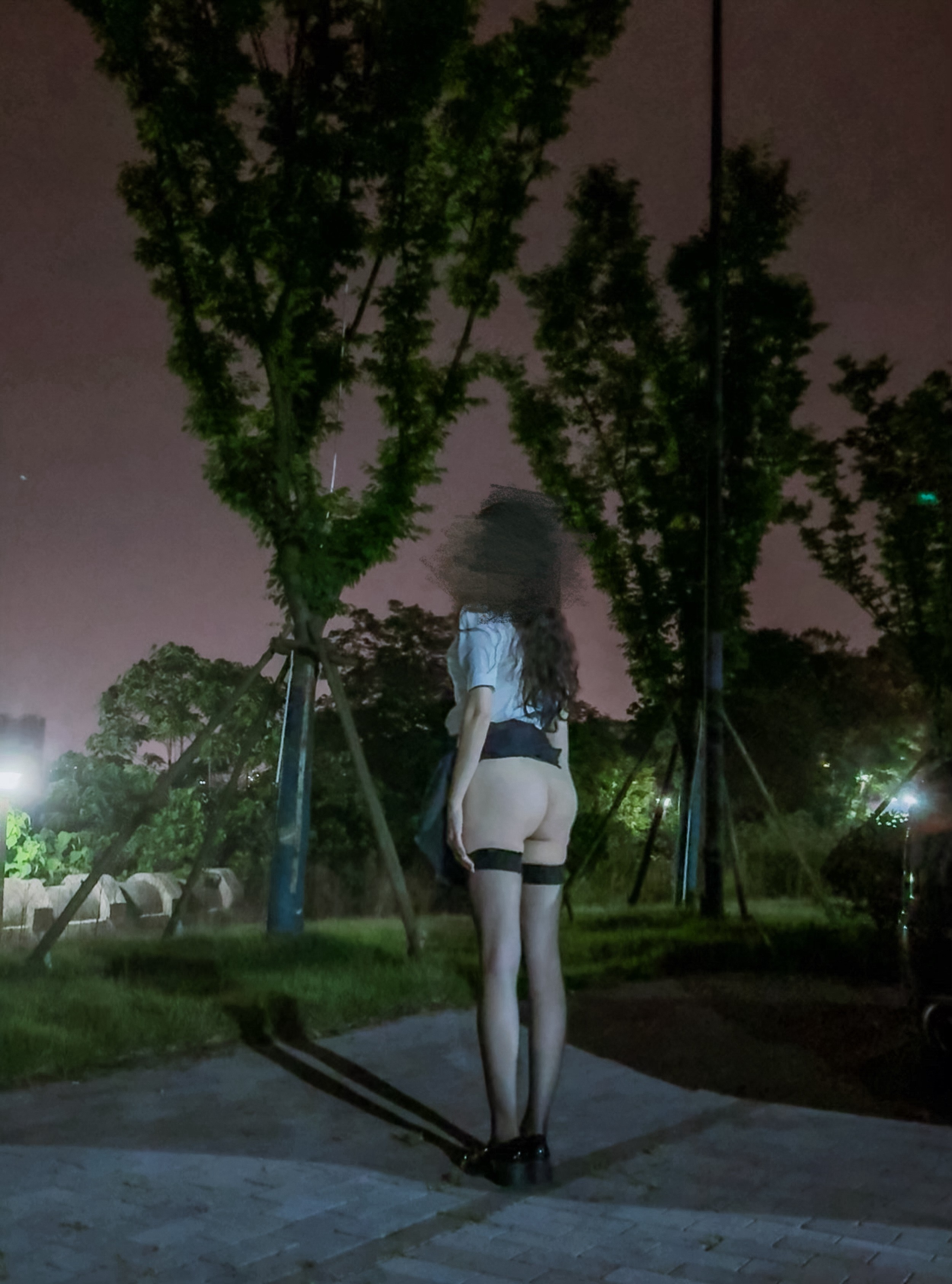 新人夫妻投稿，看到这女神般的大长腿，想加入3P的可以留言啦