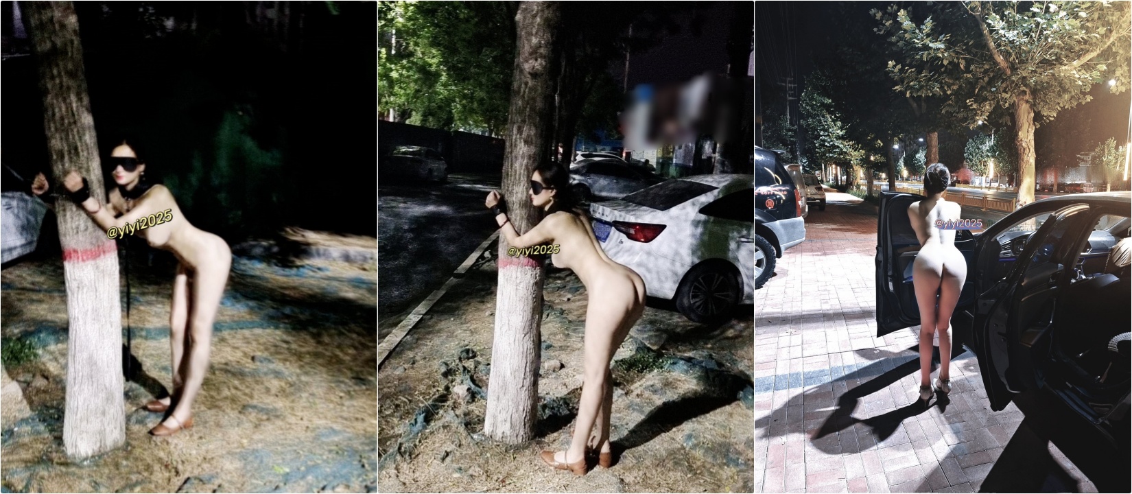 晚上喝酒回来的时候老婆憋坏了，走到路中间脱了裤子就尿尿 尿完还甩甩⚡顶级尤物御姐人妻淫乱盛宴