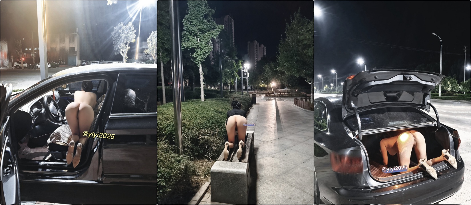 晚上喝酒回来的时候老婆憋坏了，走到路中间脱了裤子就尿尿 尿完还甩甩⚡顶级尤物御姐人妻淫乱盛宴