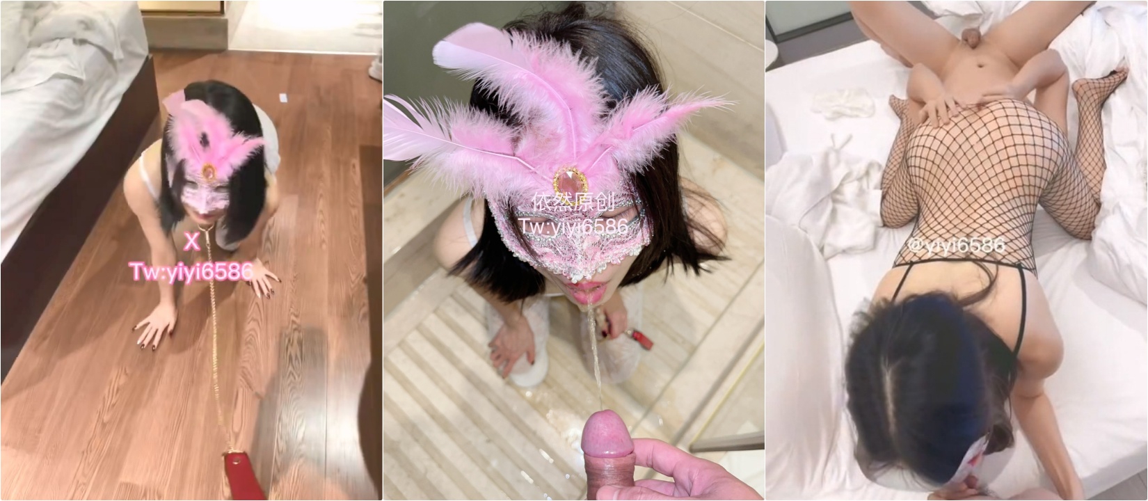 40cm的双头龙竟然被依依整根吞了！你们觉得依依厉害吗？被束博着双洞也被塞满⚡喜欢玩扩张的顶级骚货