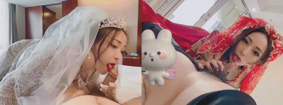 主人的专属萝莉玩物华丽婚纱淫靡新娘 结婚洞房花烛夜前穿婚纱卖力伺候主人,直接内射