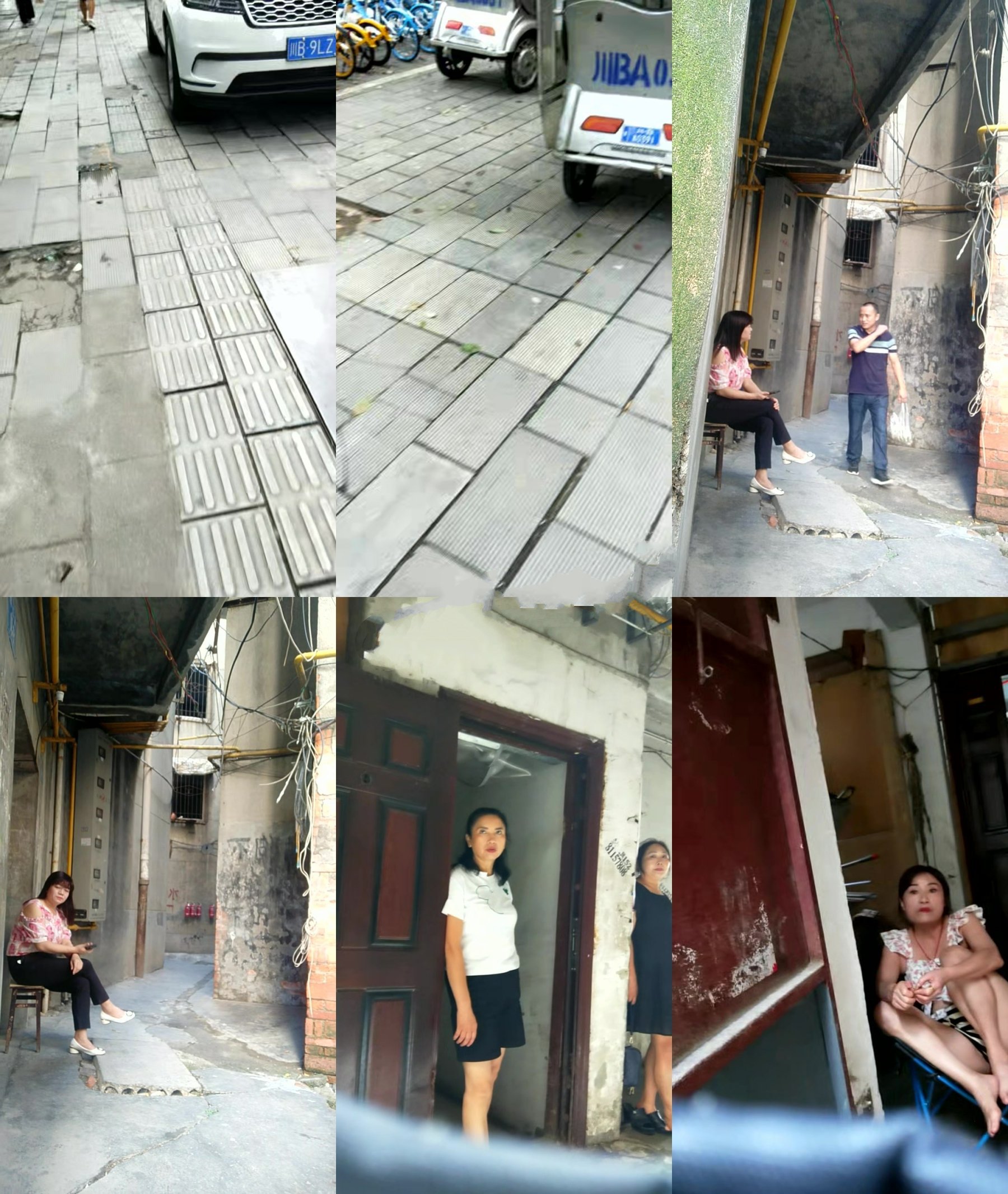 城中村纪实偷拍❤️农村扶贫 寻找巷子里的站街女