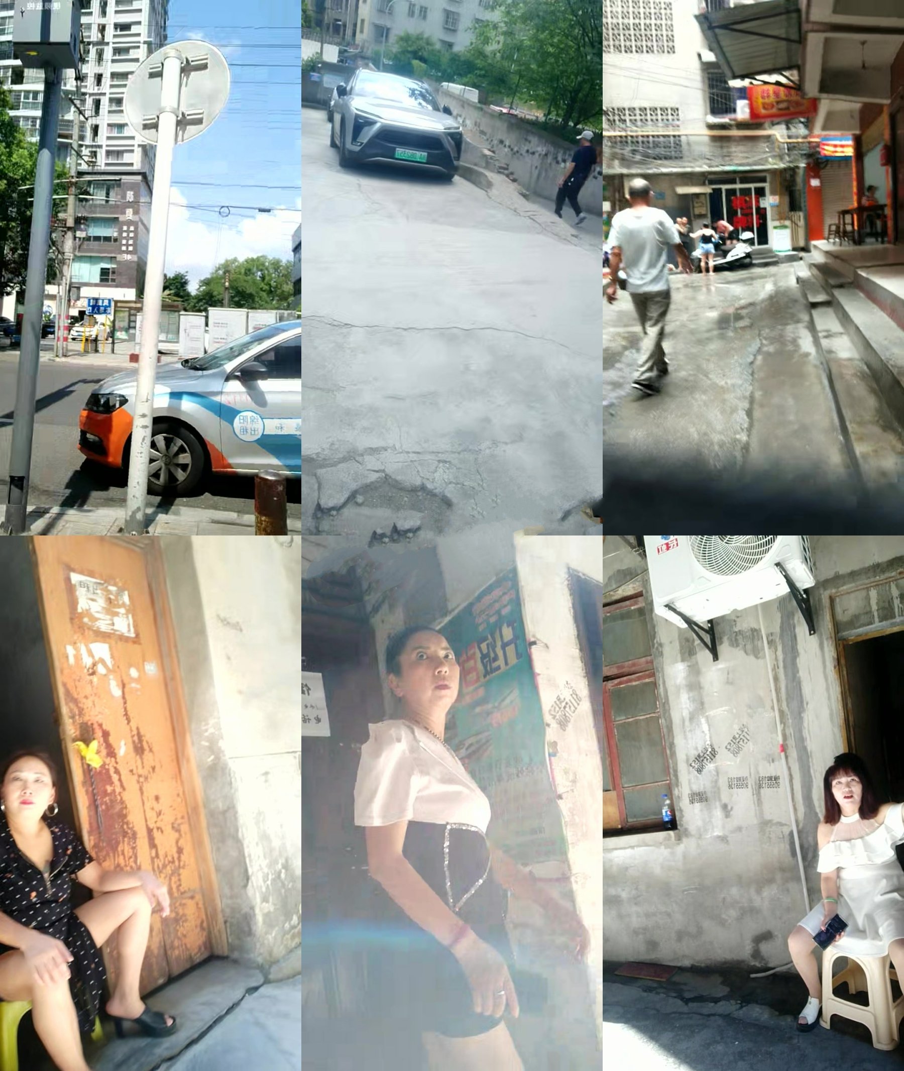 城中村纪实偷拍❤️农村扶贫 寻找巷子里的站街女