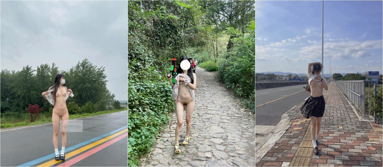 反差露出少女⚡萌妹玩的就是紧张刺激,清纯白皙少女私下如此反差,人前女神 人后小狗