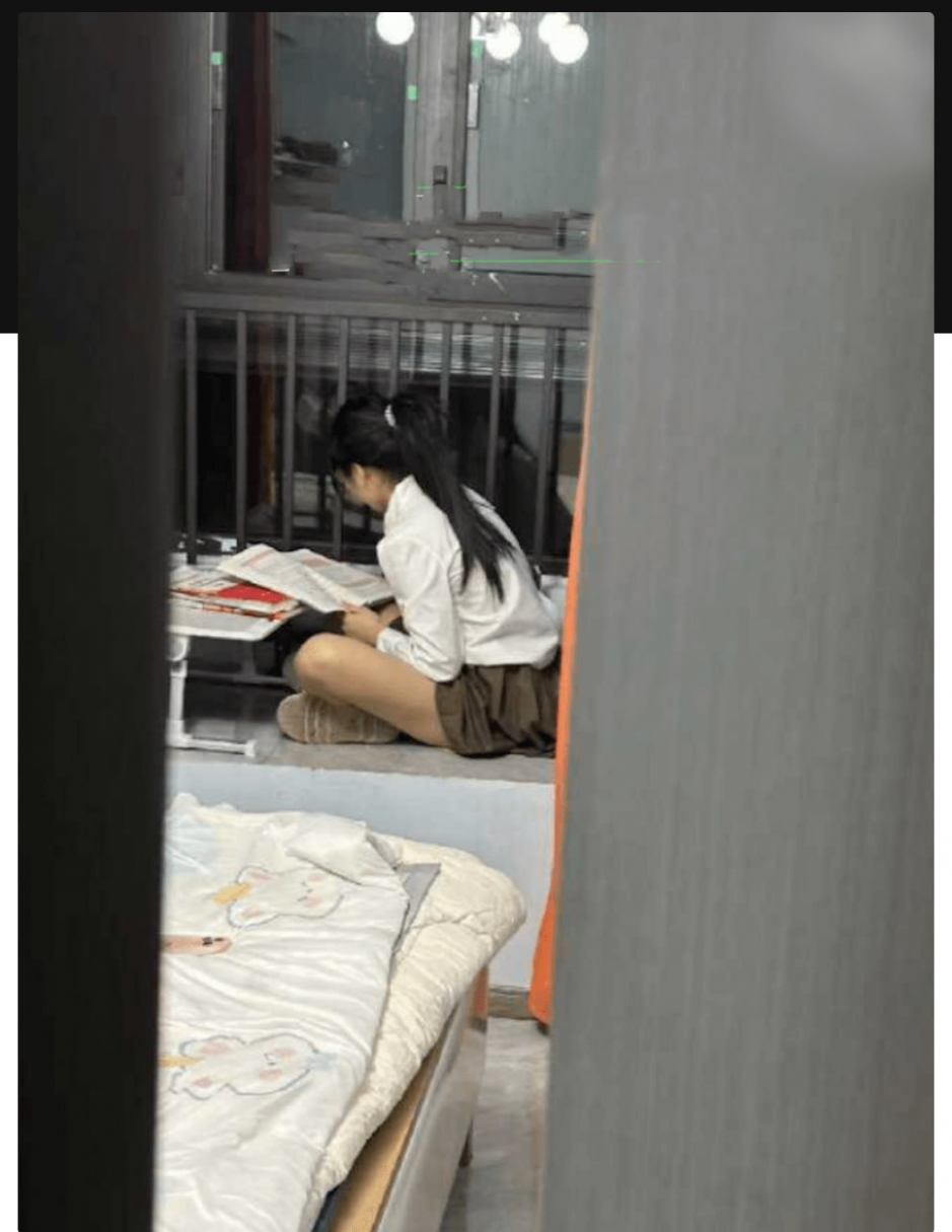 为了给考公的妹妹 释放压力 用粗壮的肉棒直接无套内射