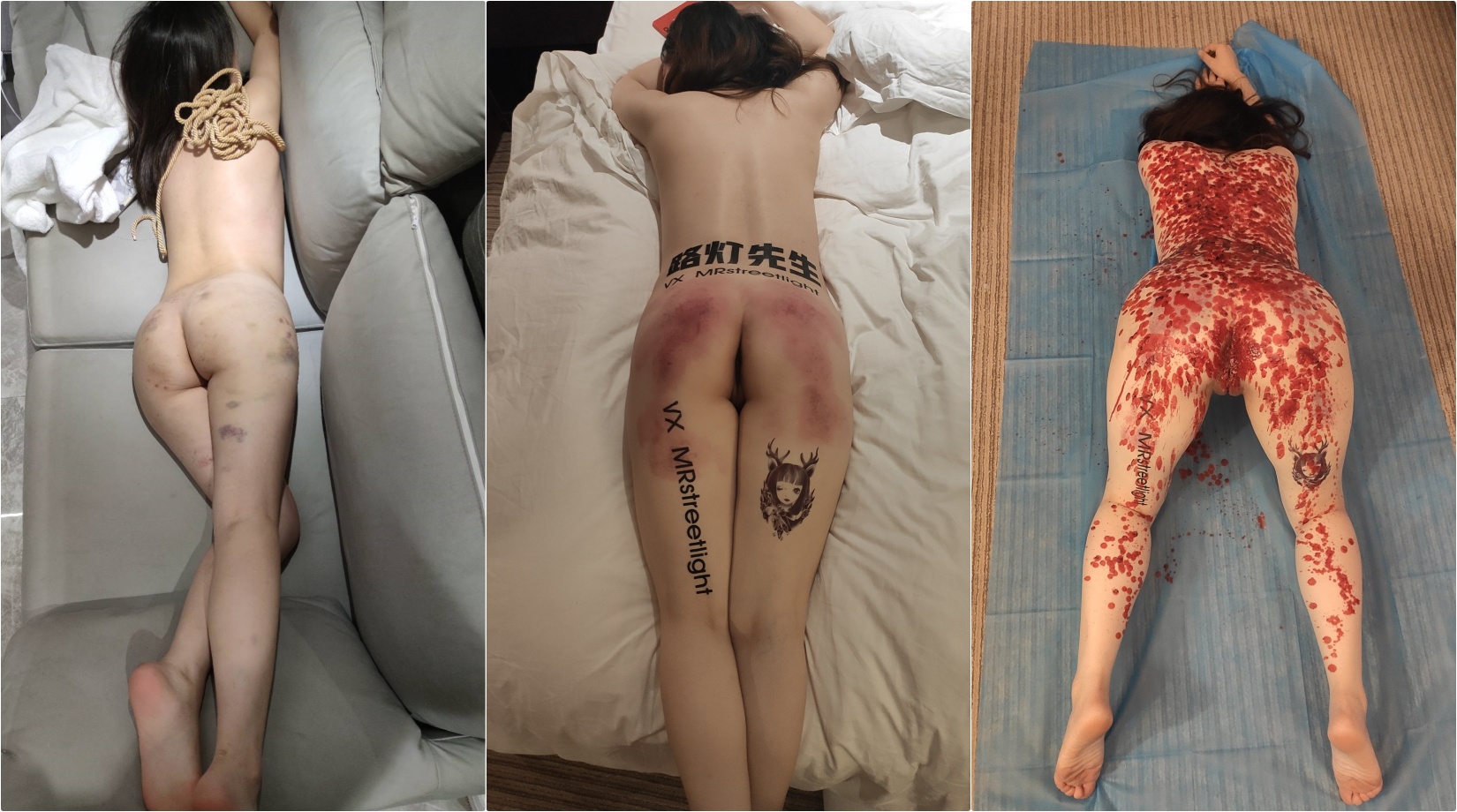 清纯小M带着毛绒尾巴户外露出，38度高温遛狗，人和狗都满身汗，圣水沐浴