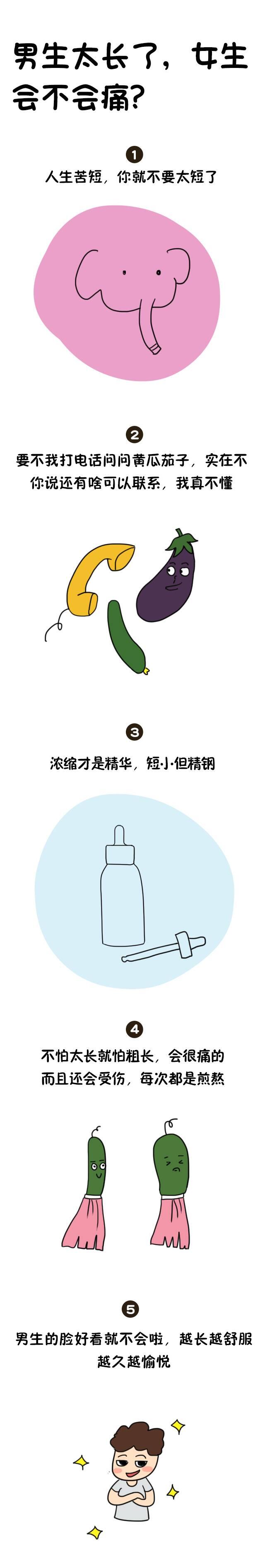 男生的鸡儿太长了，女生会不会痛？