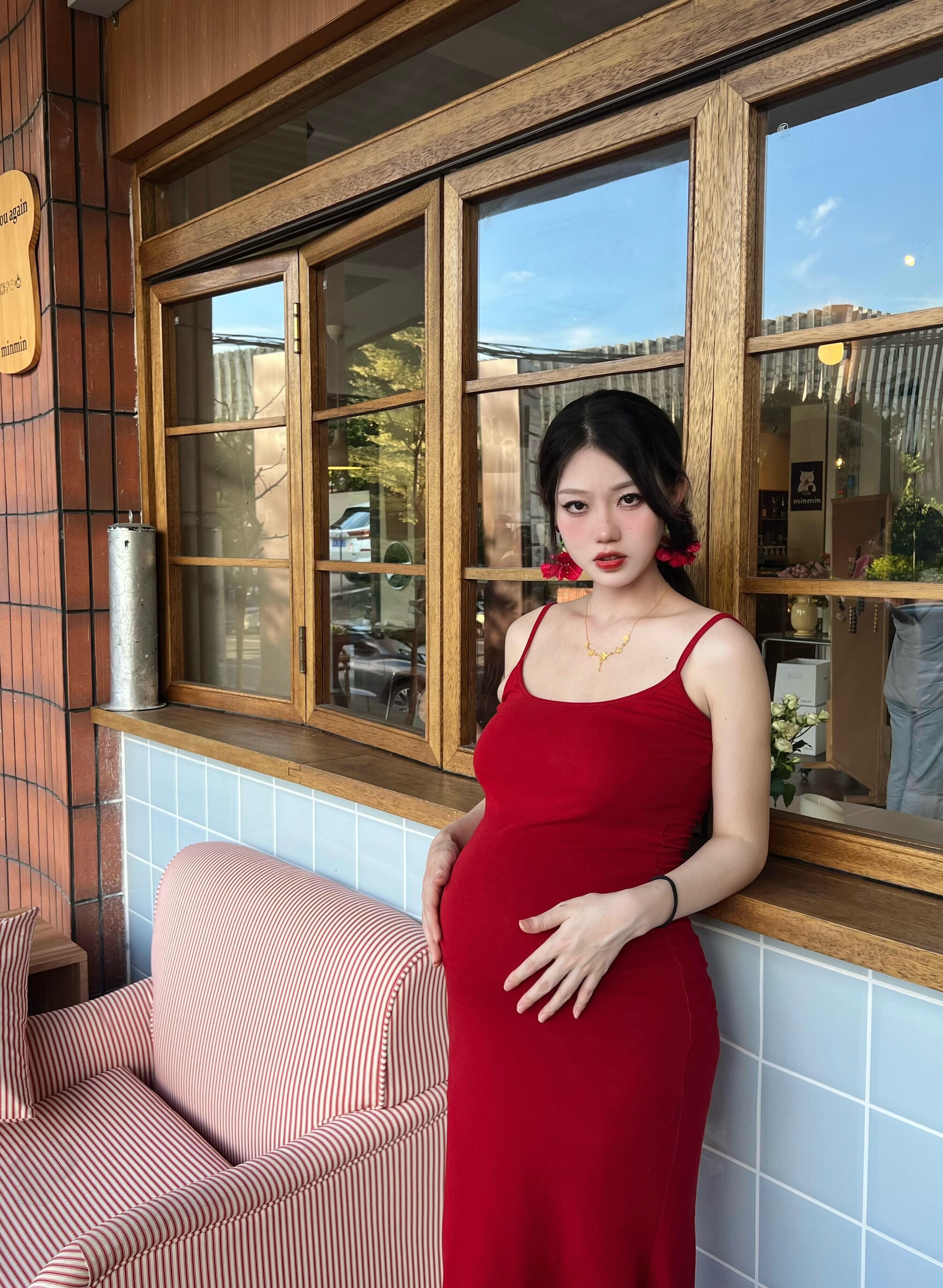 那些爱自拍的孕少妇们