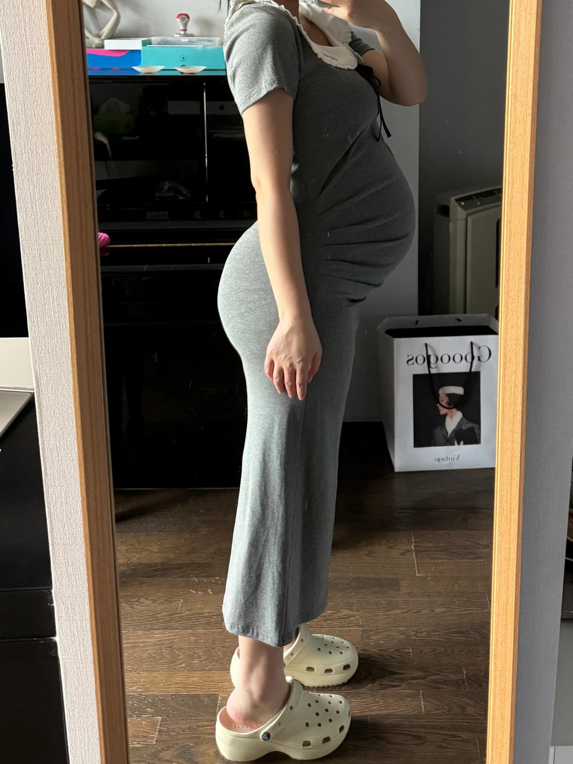 那些爱自拍的孕少妇们