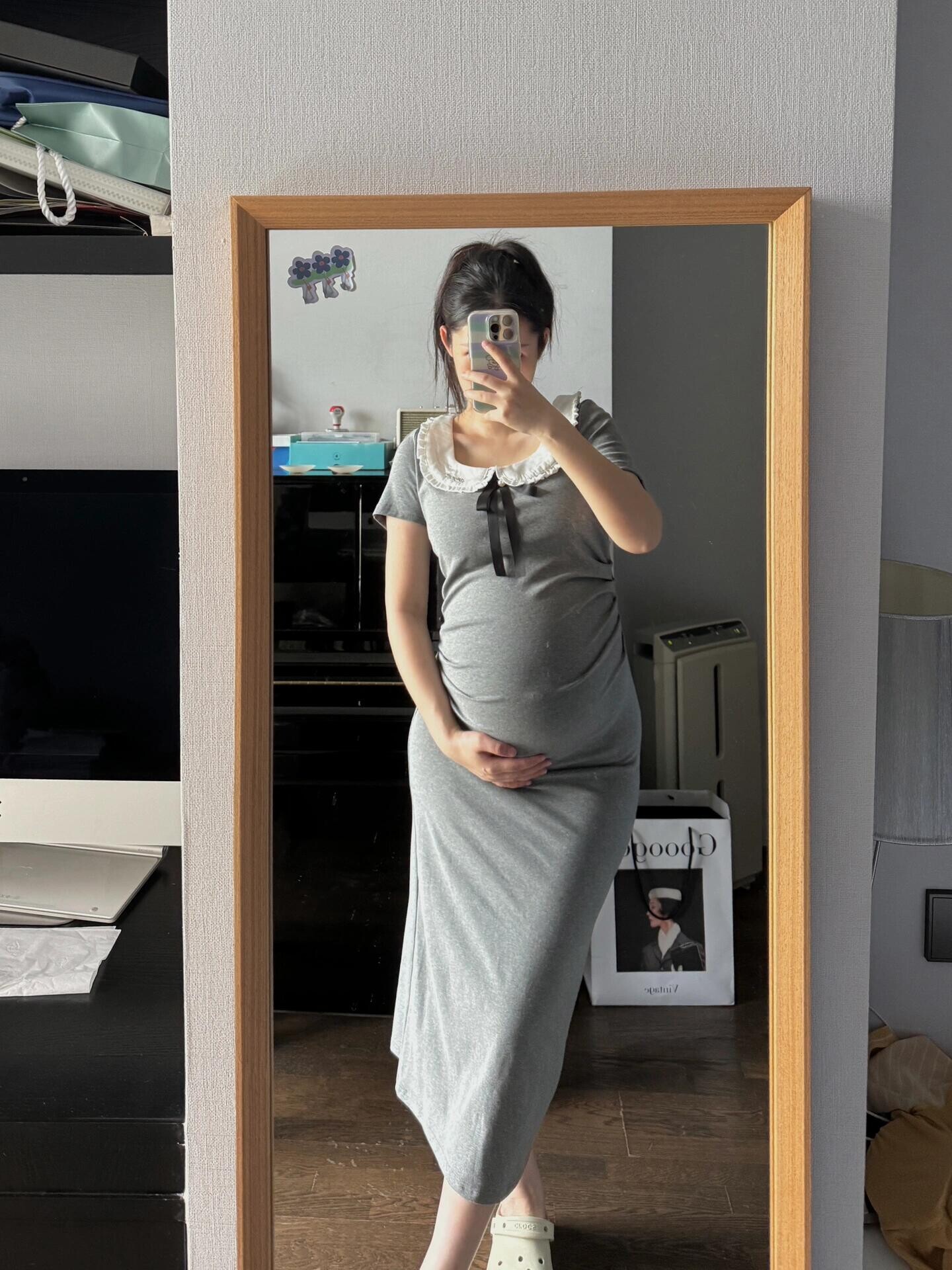 那些爱自拍的孕少妇们