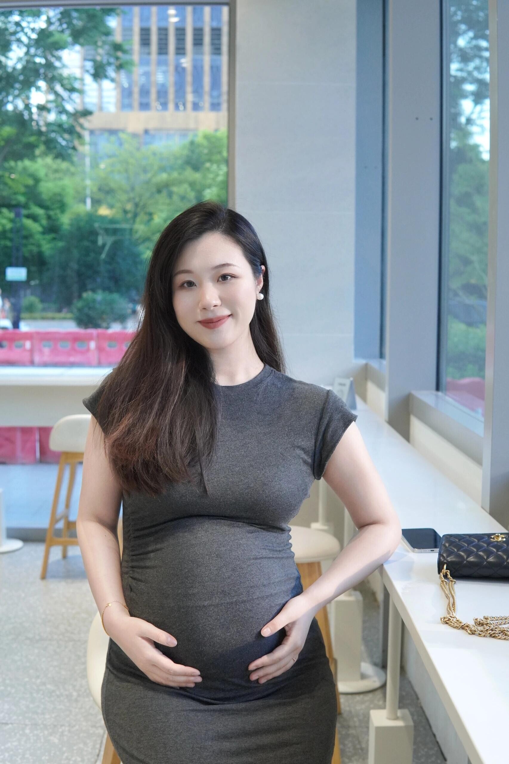 那些爱自拍的孕少妇们