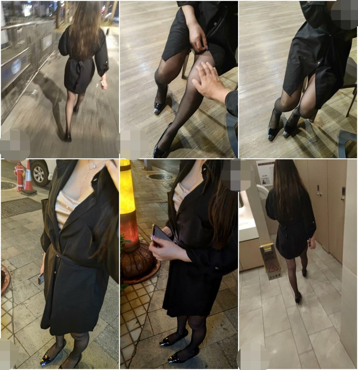 勾引美腿女老板做爱的经历，户外厕所插B