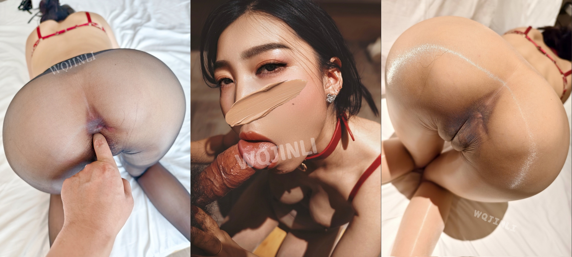 丝袜控，极品淫妻【丸子WQJINLI】大奶大阴洞，足交榨精，各种丝袜性爱