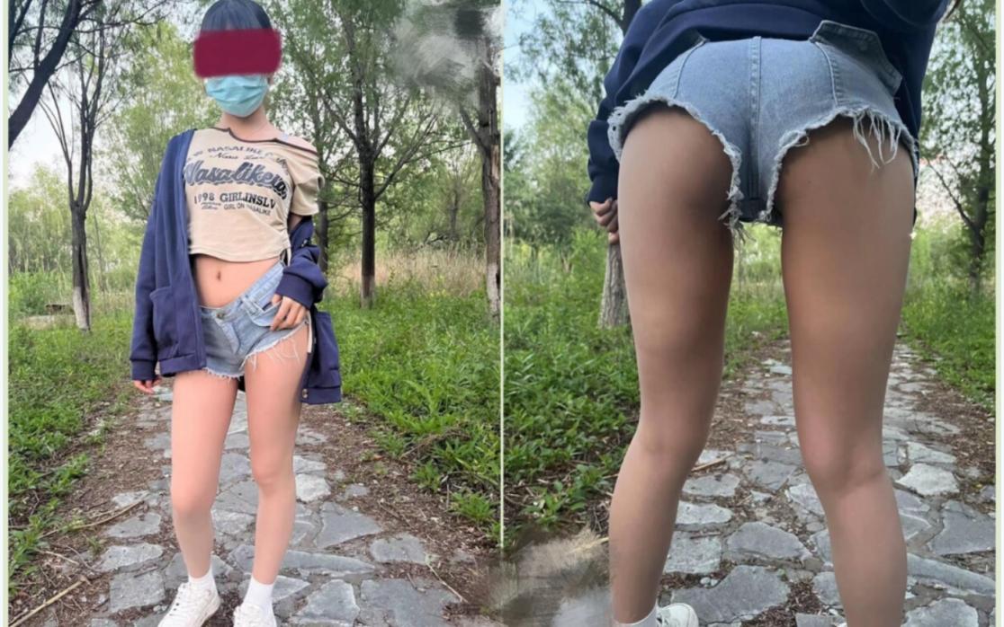 超短裤诱人蜜臀妹妹《妹妹同居生活》户外野战顶臀后入 白嫩肌肤真带劲 紧致白虎榨射中出