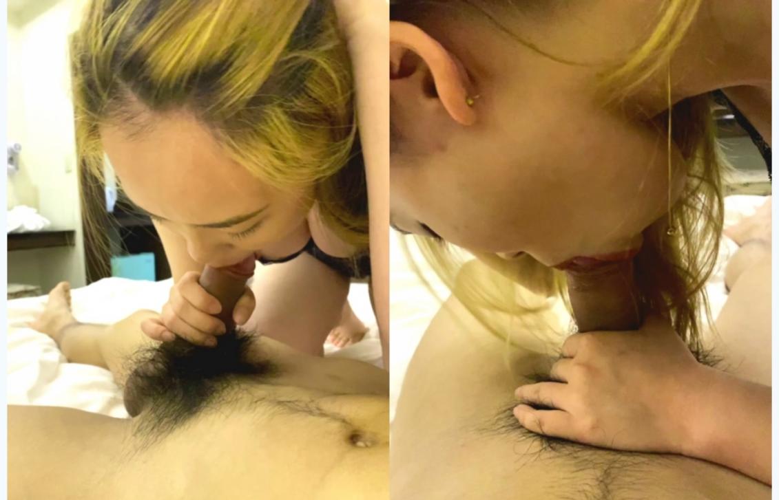 大奶粉乳头粉穴金发网红正妹，线下约炮金主，反差小母狗吹箫牛逼，无套内射